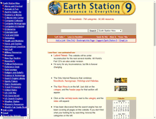 Tablet Screenshot of earthstation9.com